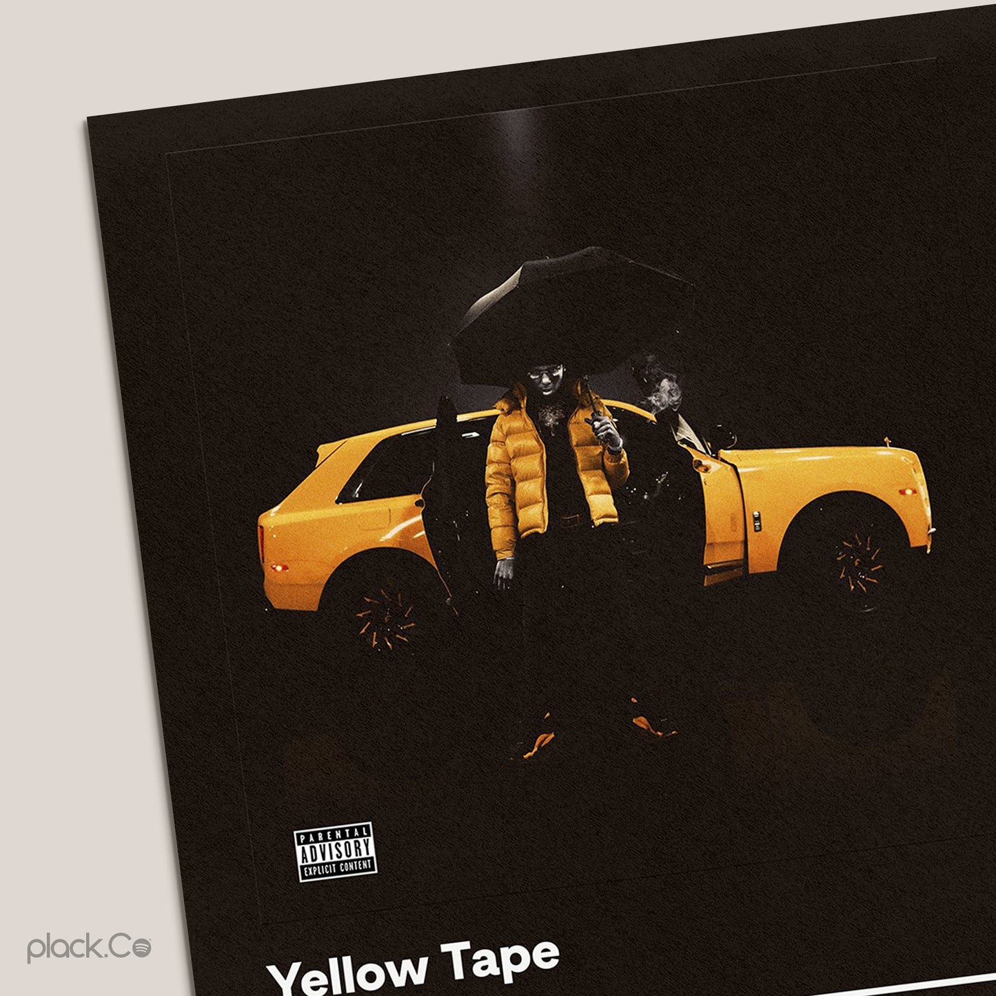 Yellow Tape Print