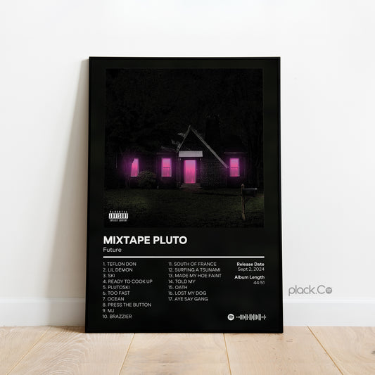 Mixtape Pluto Print