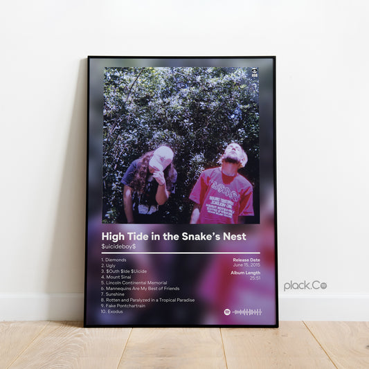 High Tide in the Snake's Nest Print