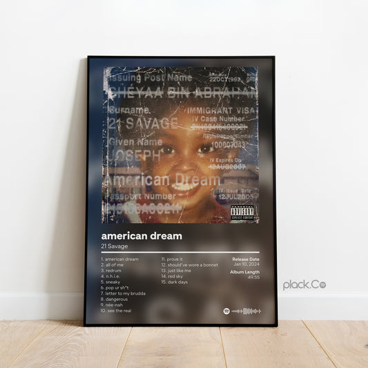 American Dream Print