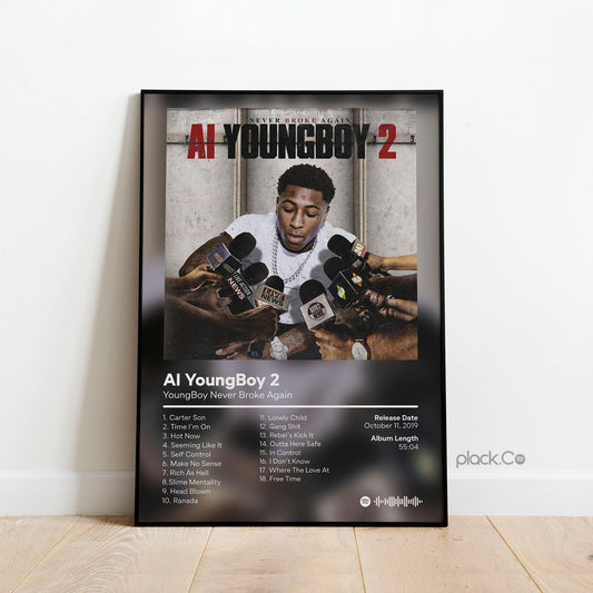 AI YoungBoy 2 Print