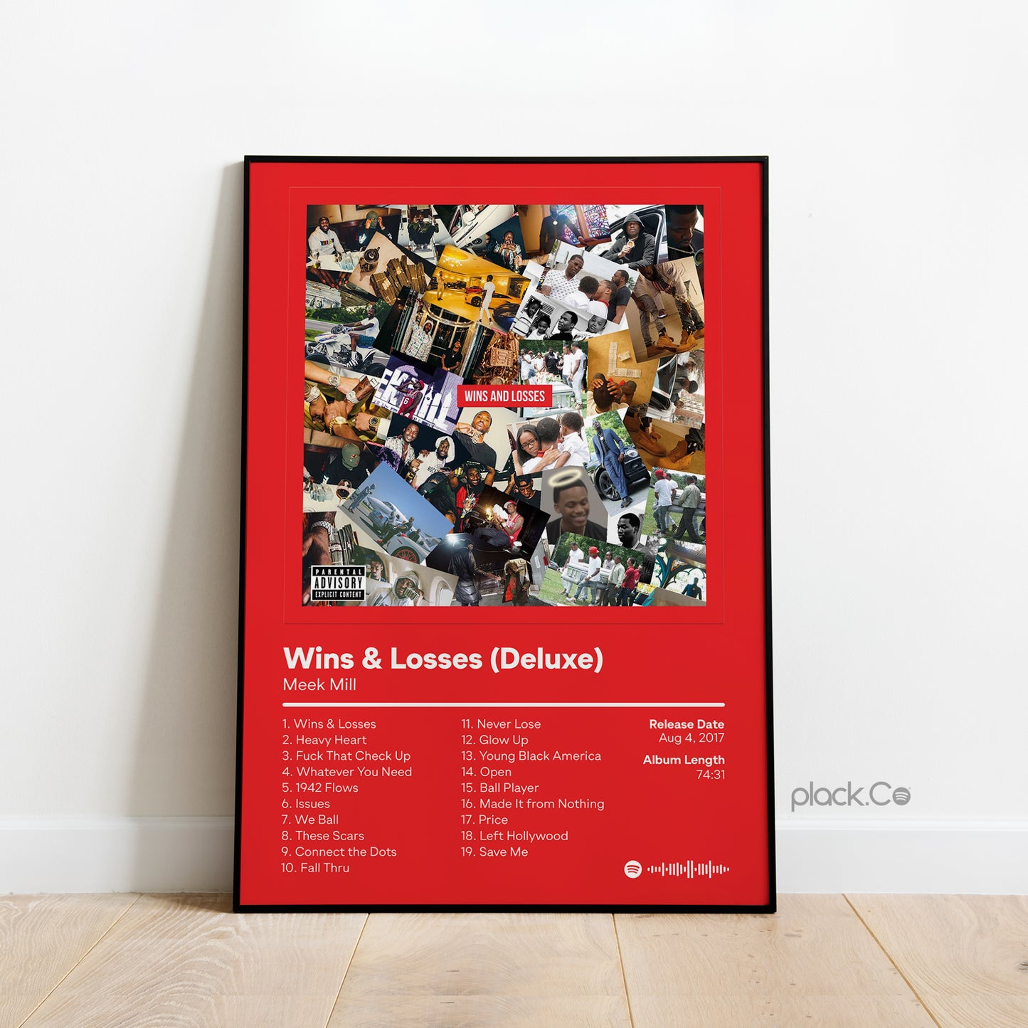 Wins & Losses Print