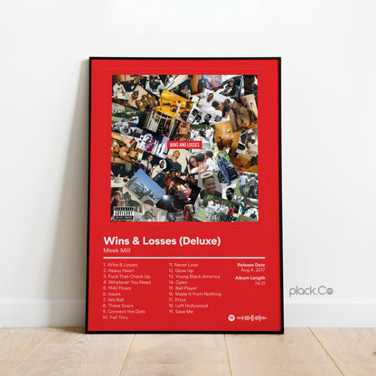 Wins & Losses Print