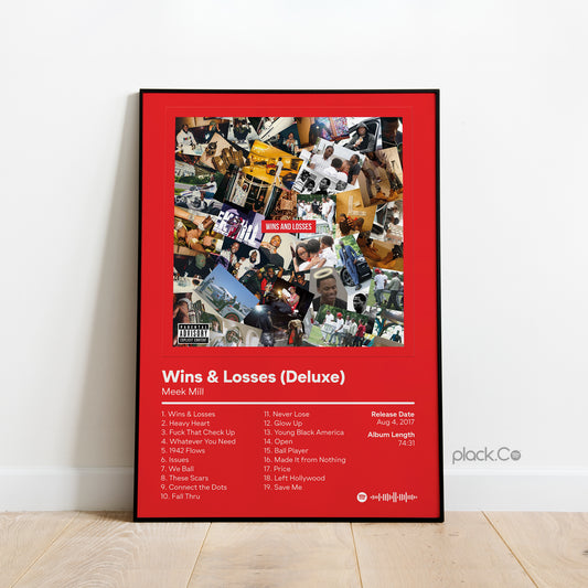 Wins & Losses Print