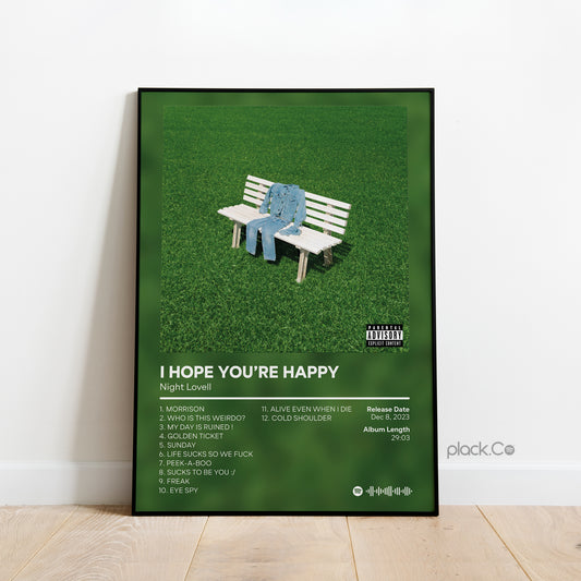 I Hope You're Happy Print
