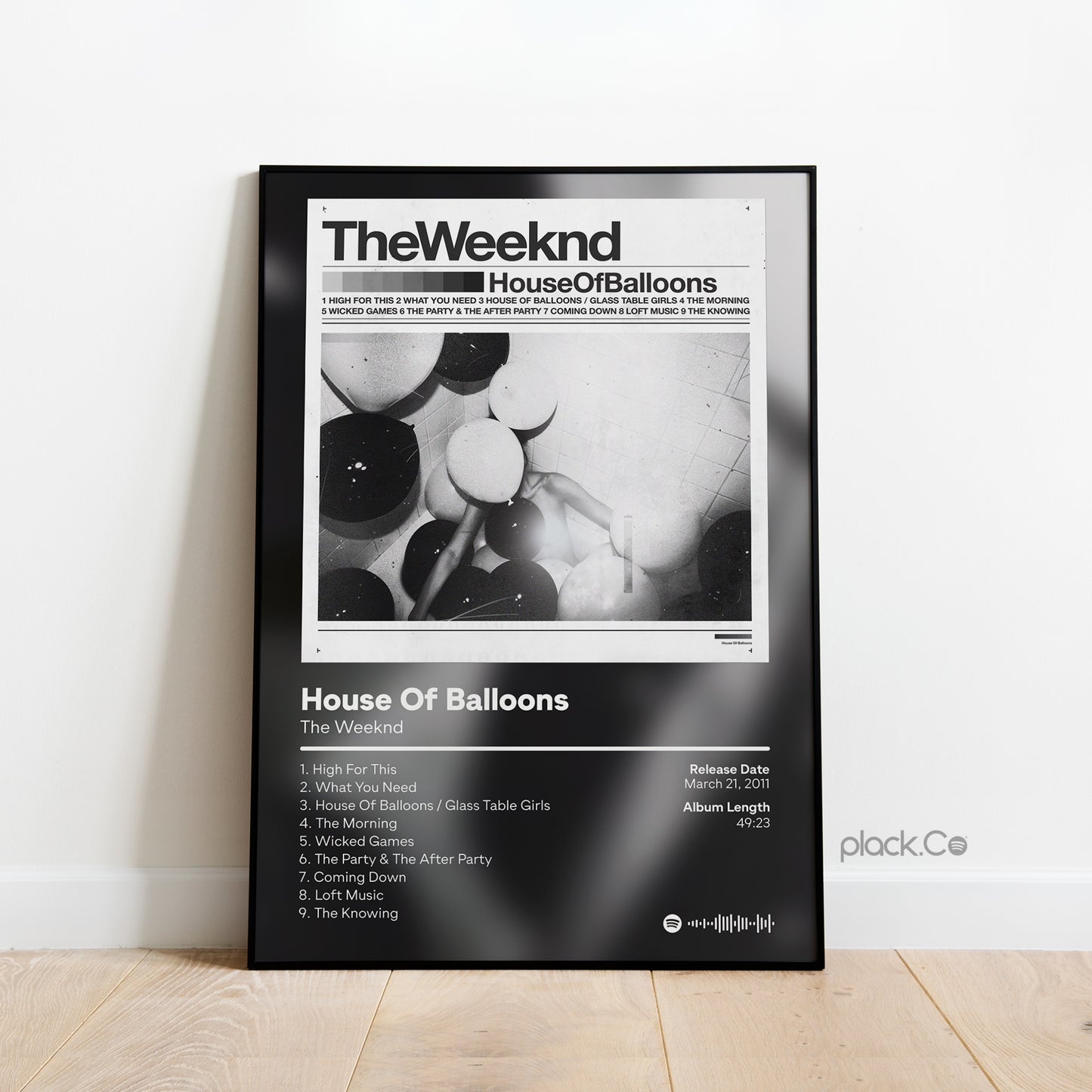House Of Balloons Print
