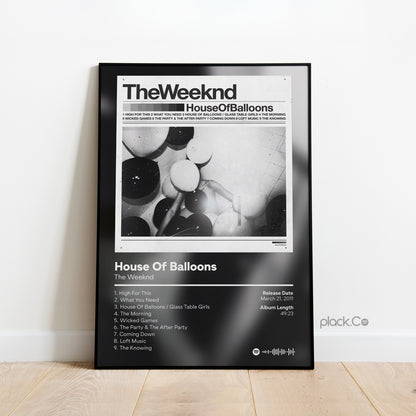 House Of Balloons Print