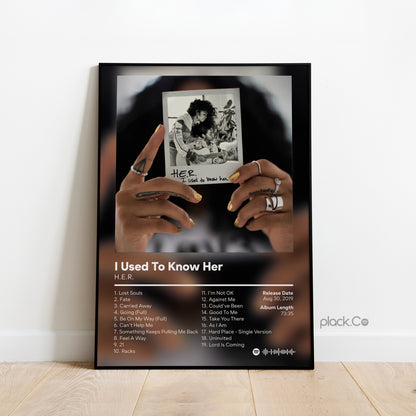 I Used To Know Her Print