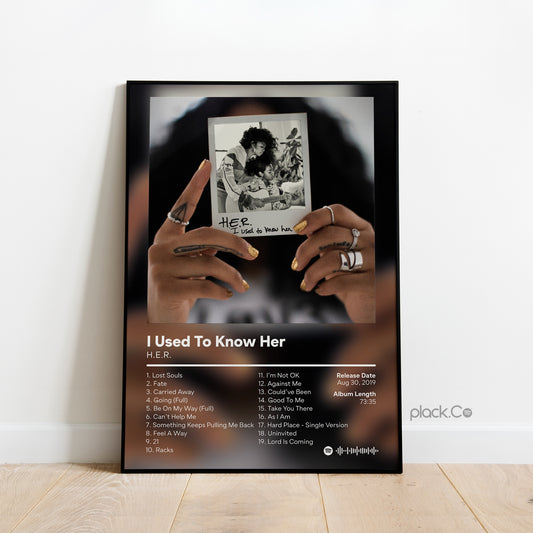 I Used To Know Her Print