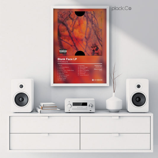 Blank Face LP Print