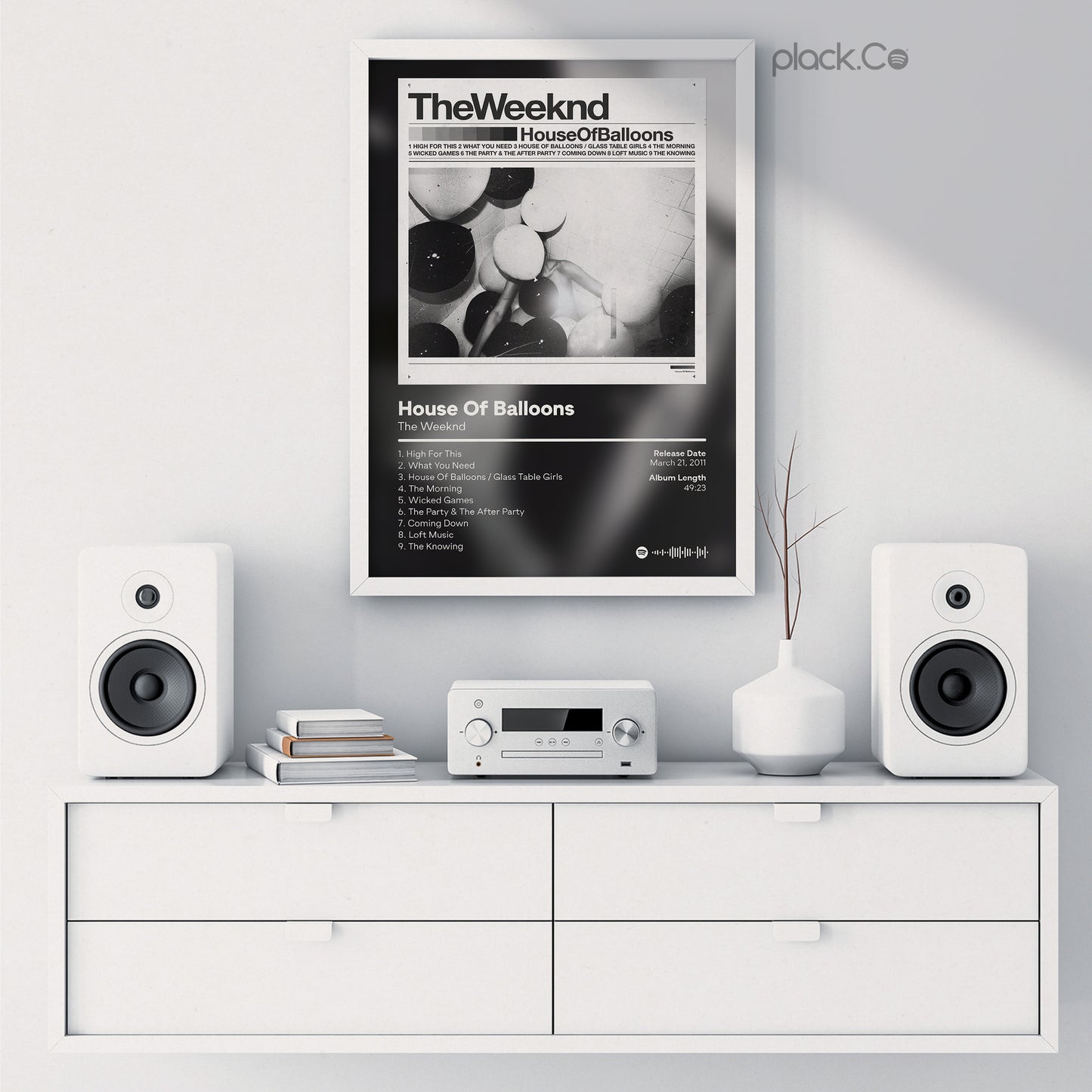 House Of Balloons Print