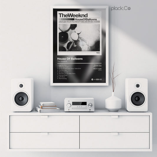 House Of Balloons Print