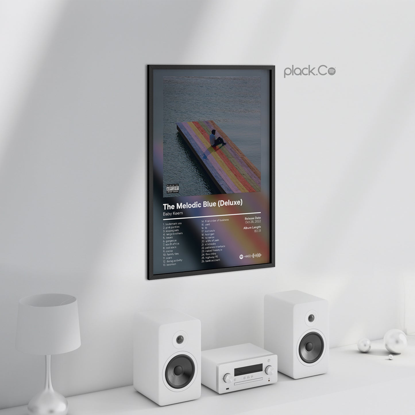 The Melodic Blue (Deluxe) Print