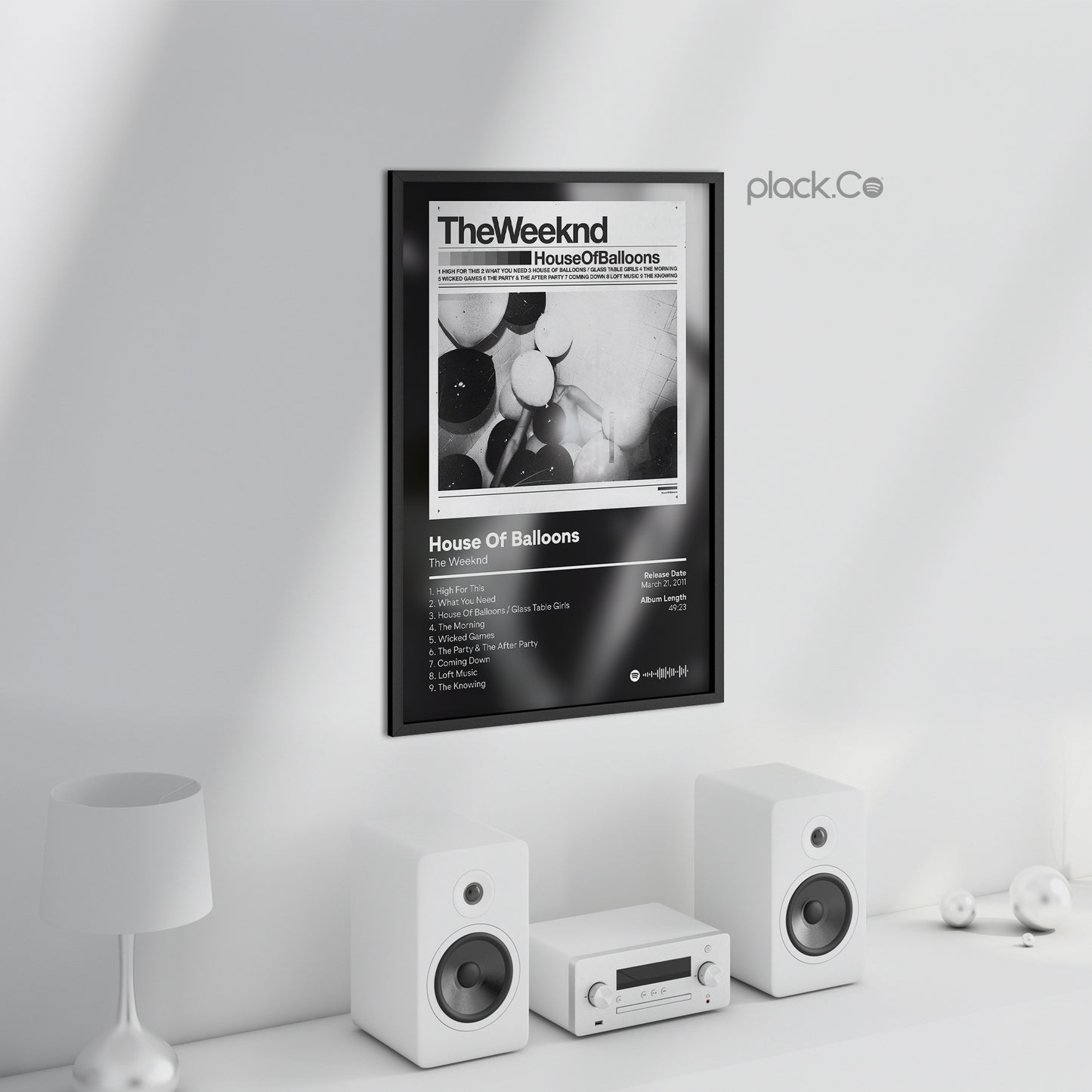 House Of Balloons Print