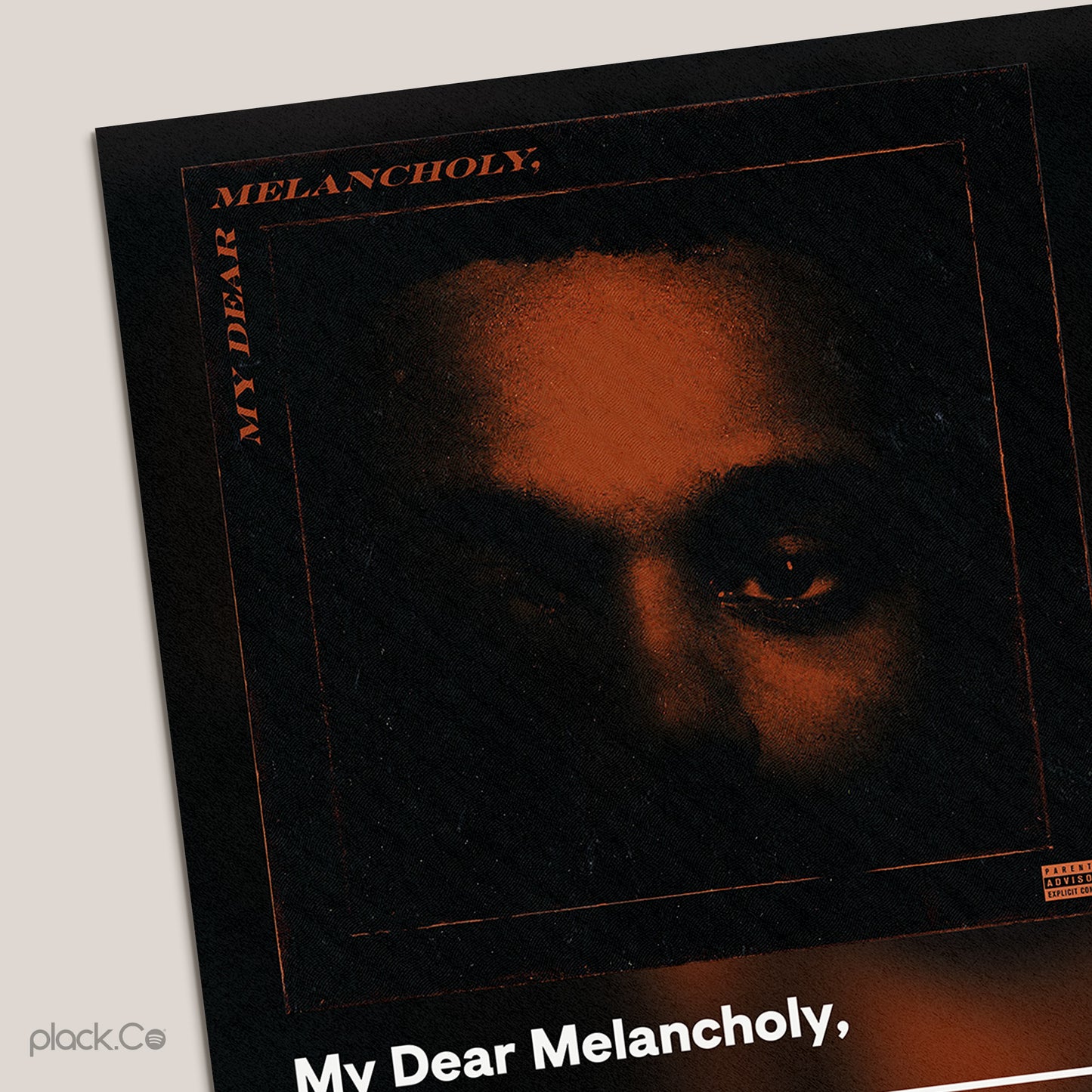 My Dear Melancholy Print