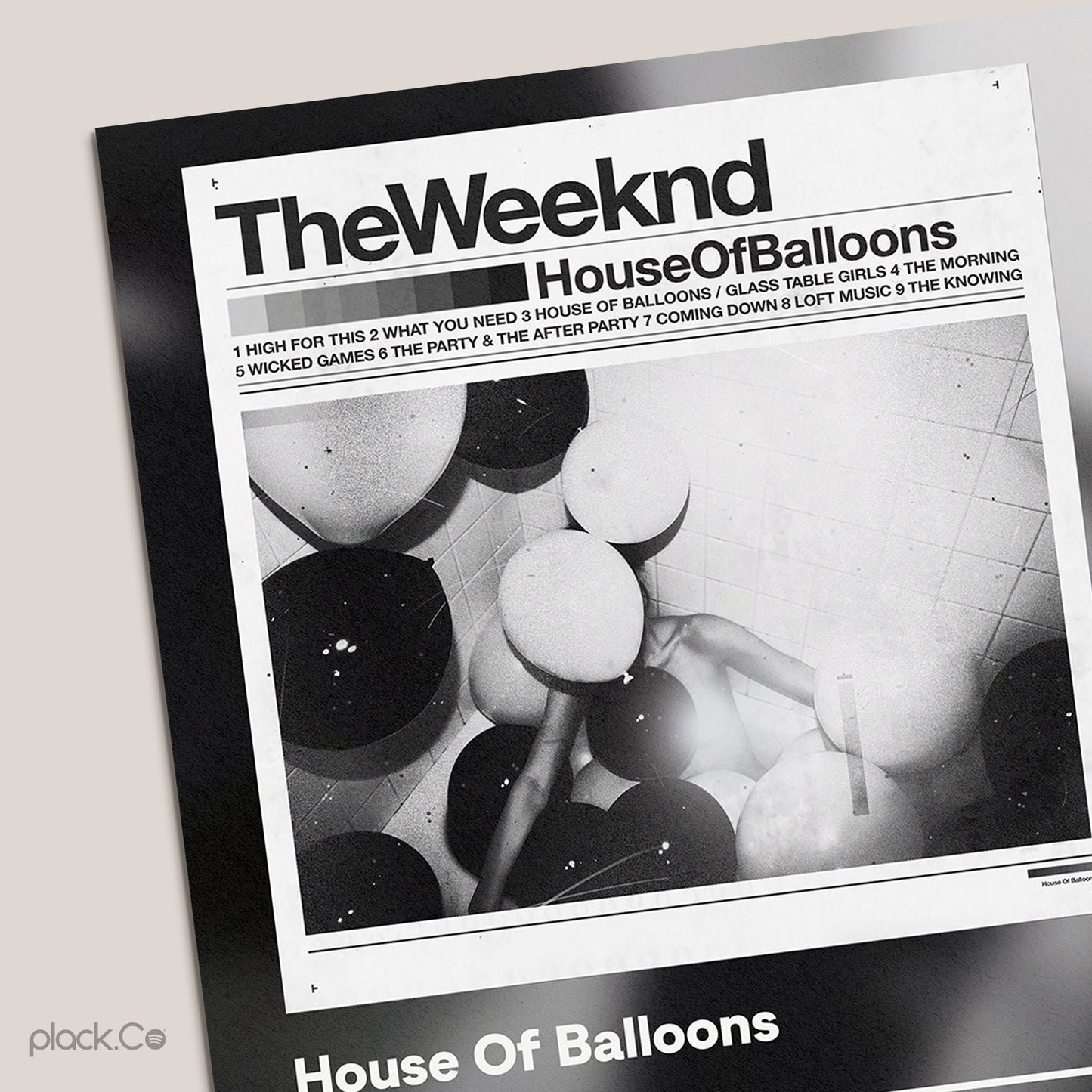House Of Balloons Print