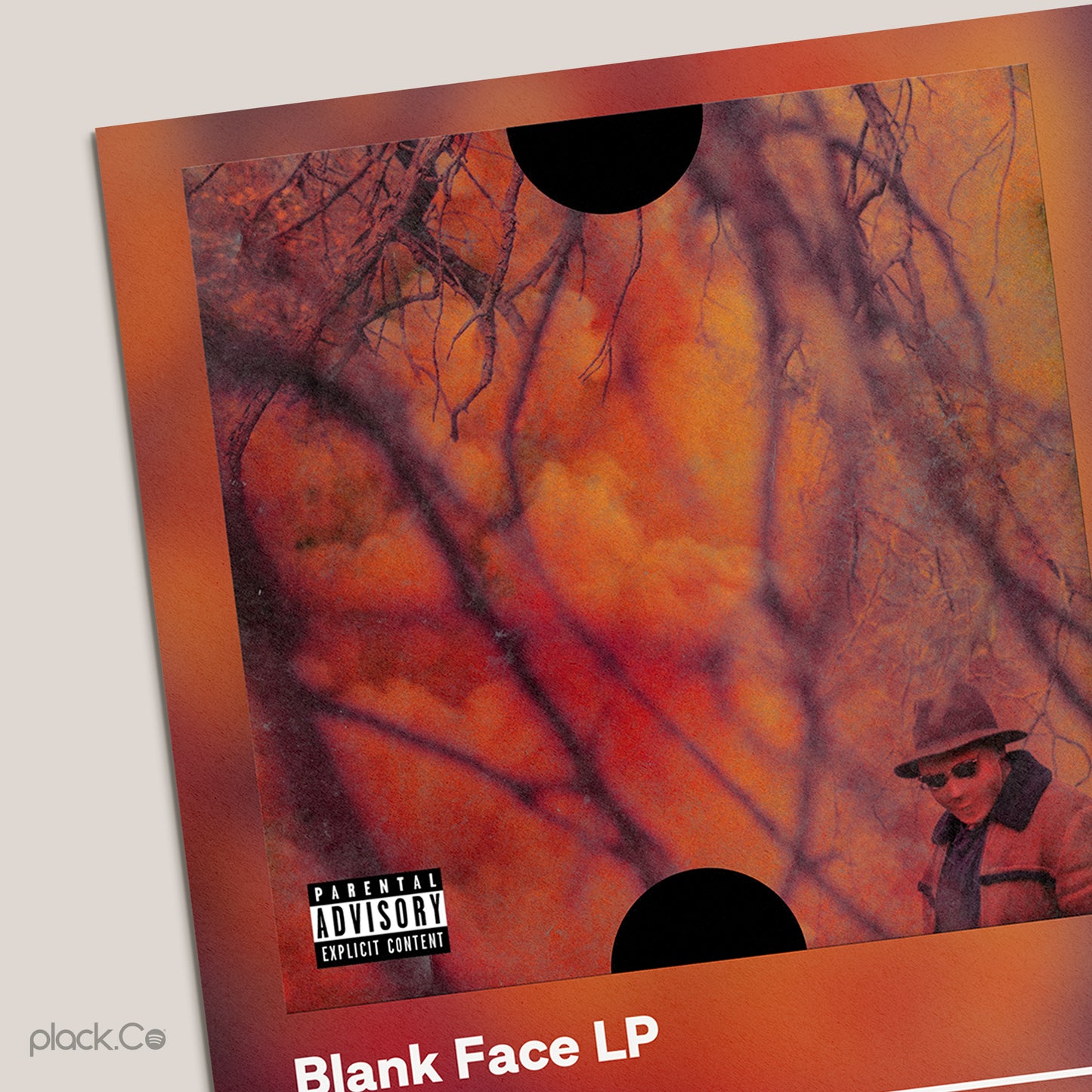 Blank Face LP Print