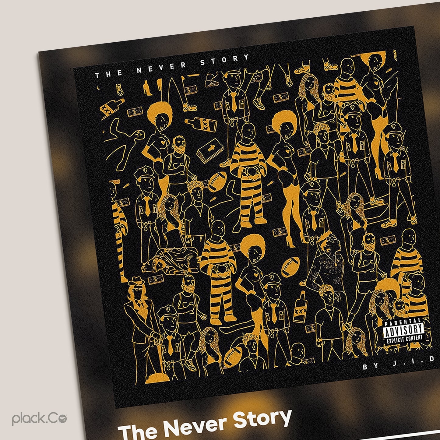 The Never Story Print