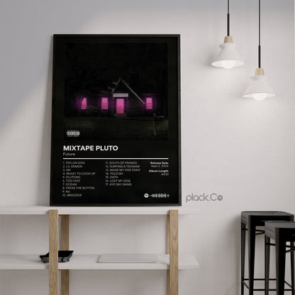 Mixtape Pluto Print
