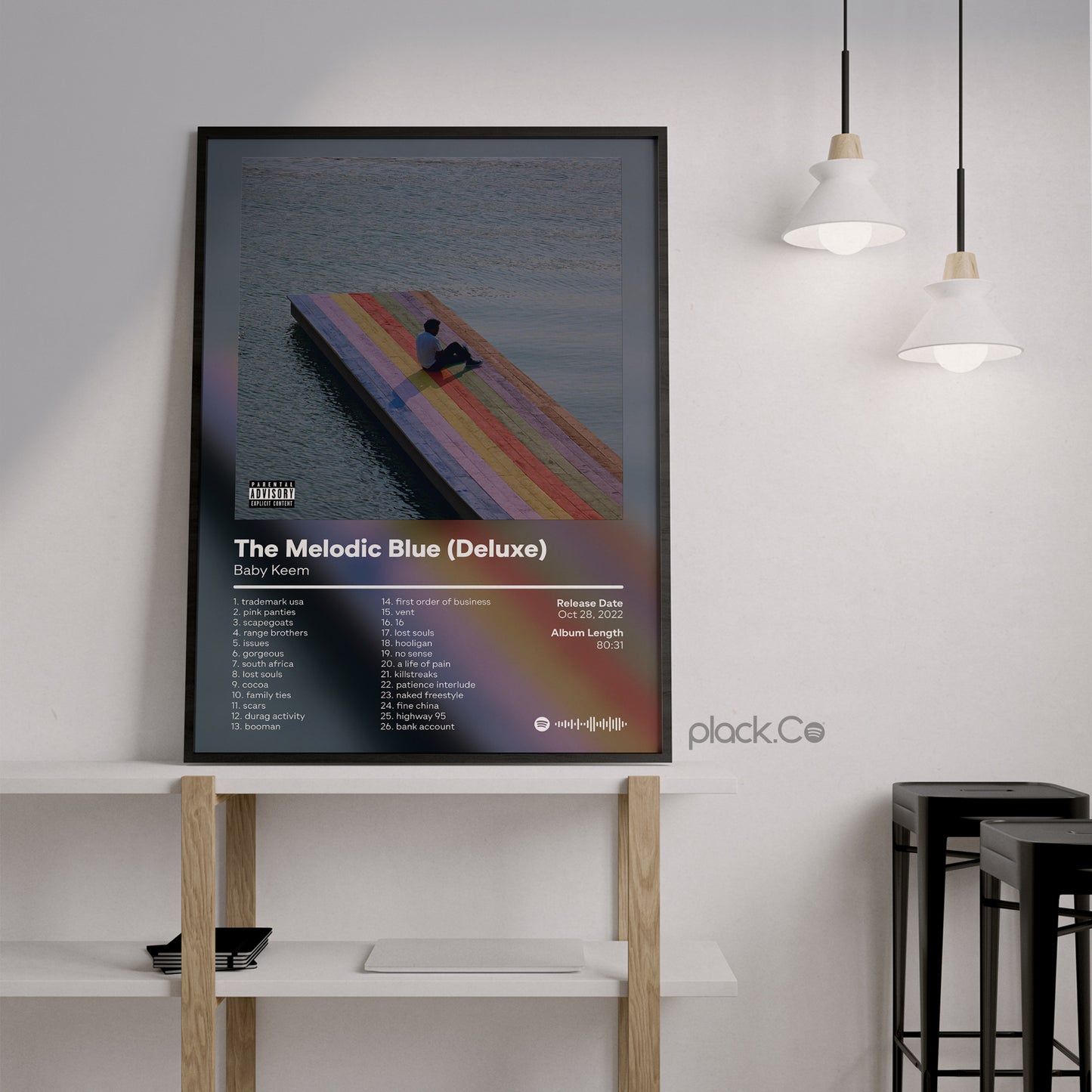 The Melodic Blue (Deluxe) Print