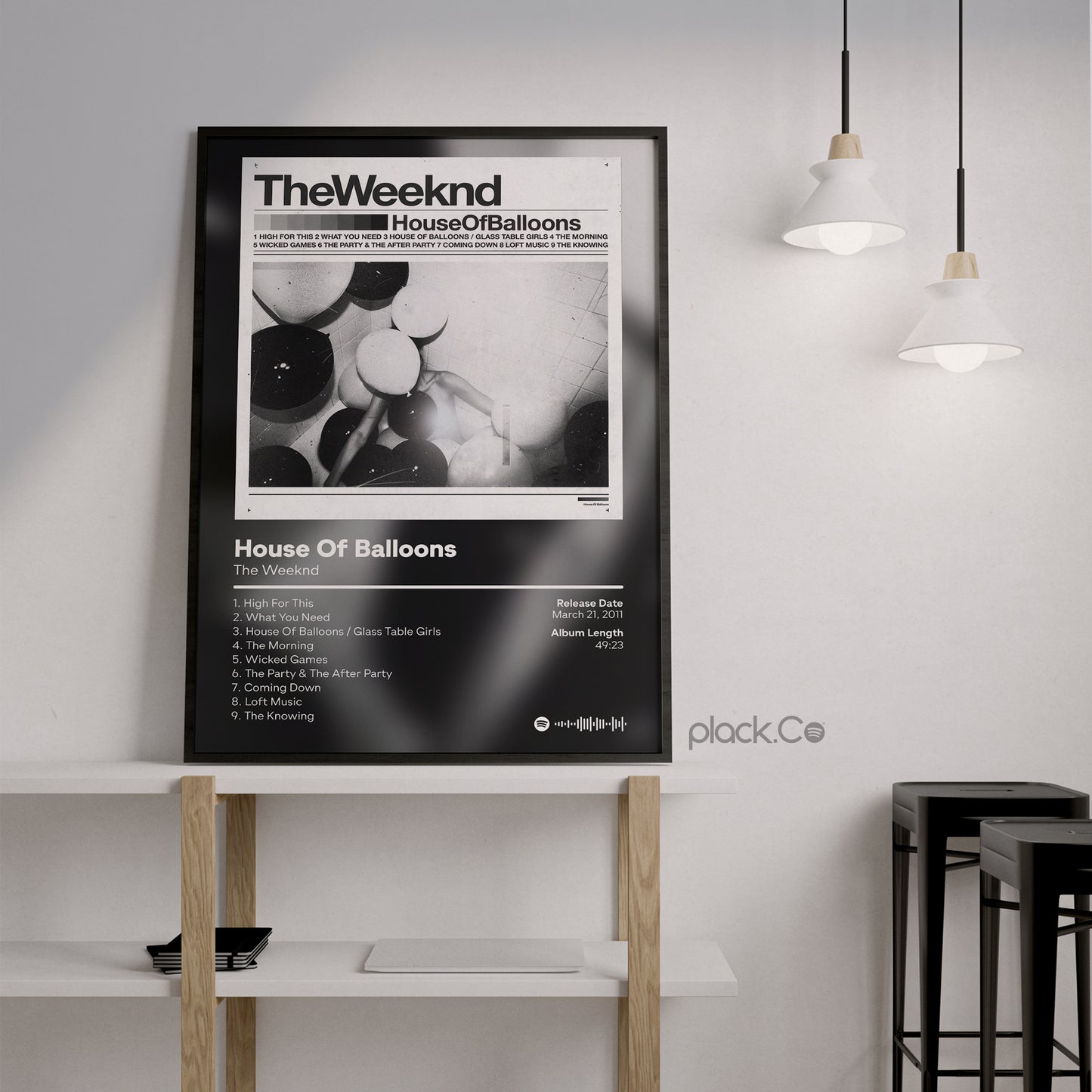 House Of Balloons Print