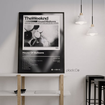 House Of Balloons Print