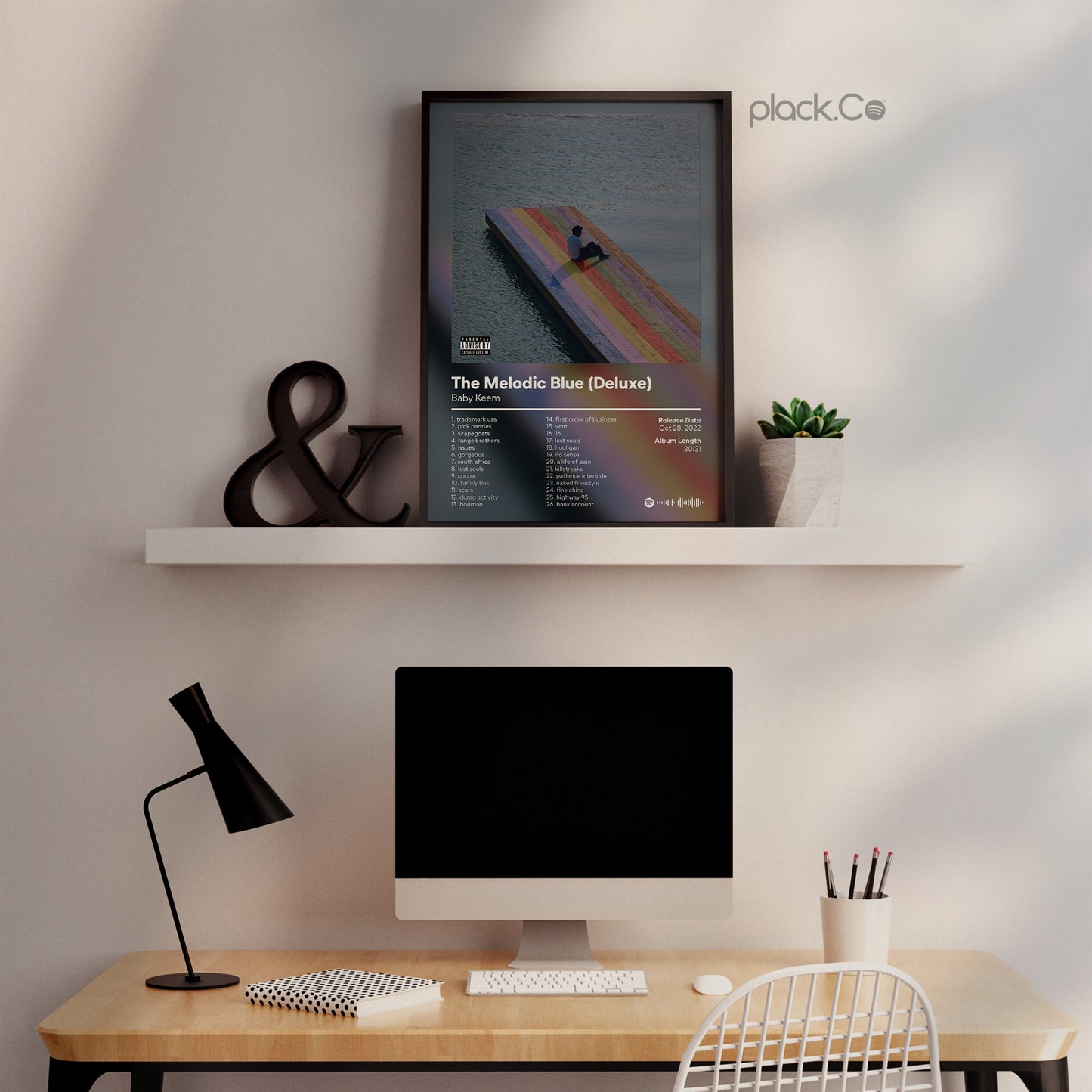 The Melodic Blue (Deluxe) Print