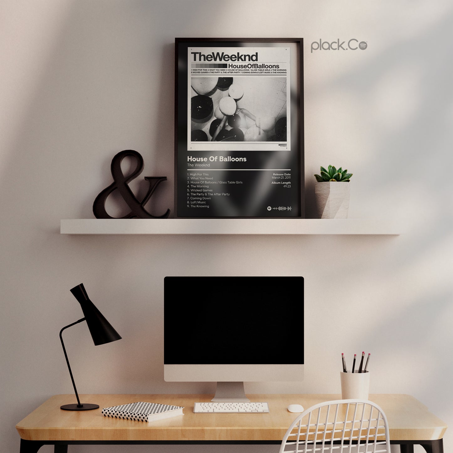 House Of Balloons Print