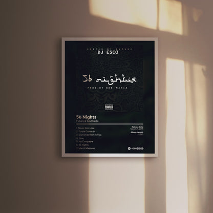 56 Nights Print