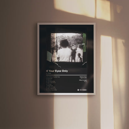 4 Your Eyez Only Print