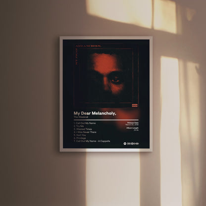 My Dear Melancholy Print